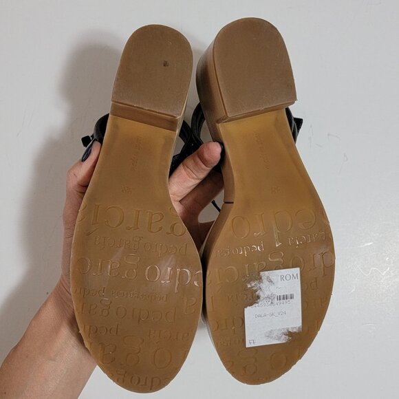 Pedro Garcia Platform Sandal Womens 7 Retro 60s Chic Designer Summer Comfort - Picture 9 of 11